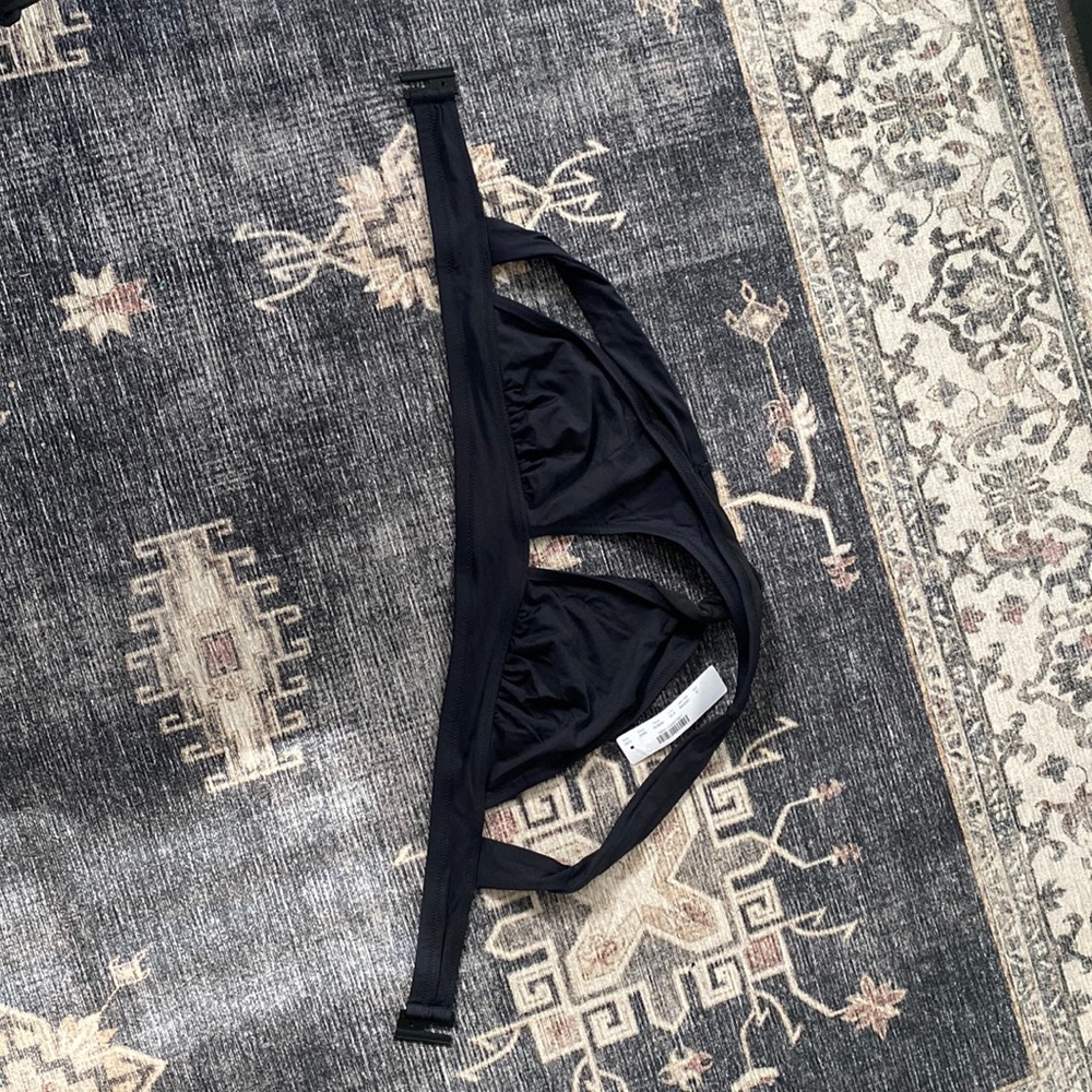 NWT J.Crew Size S Women’s Black Bikini Top